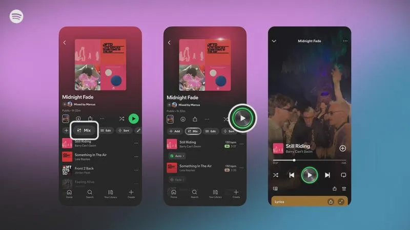 Finanse użytkownika Spotify