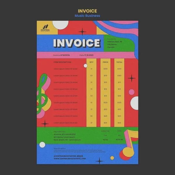 Historia faktury muzycznej