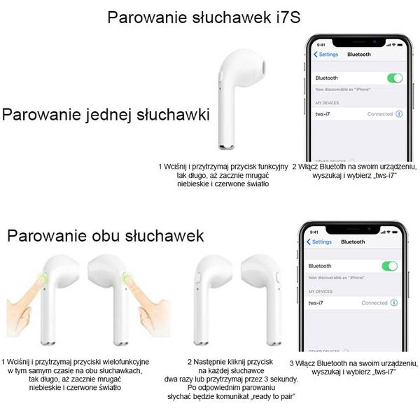 Łączenie słuchawek z Androidem i iPhone’em
