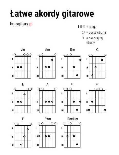Podstawy gry na gitarze