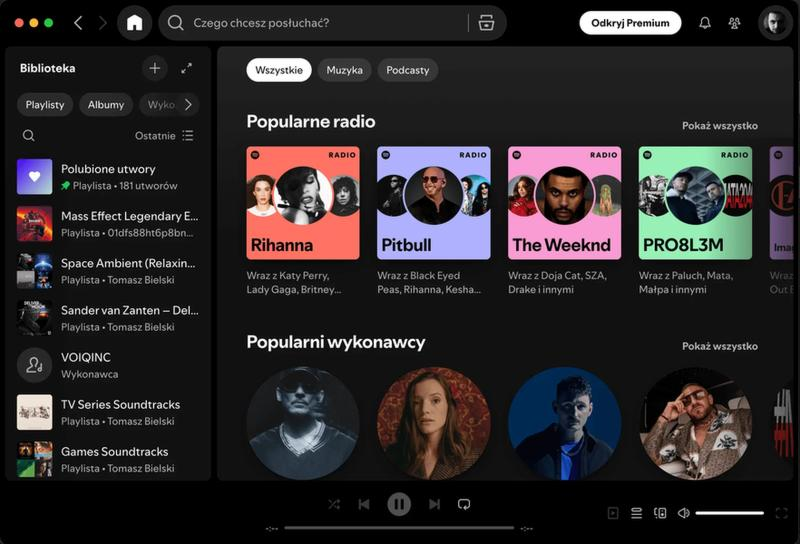 Powody na Spotify