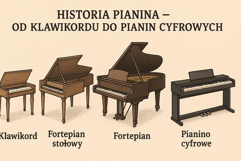 Proces produkcji pianina