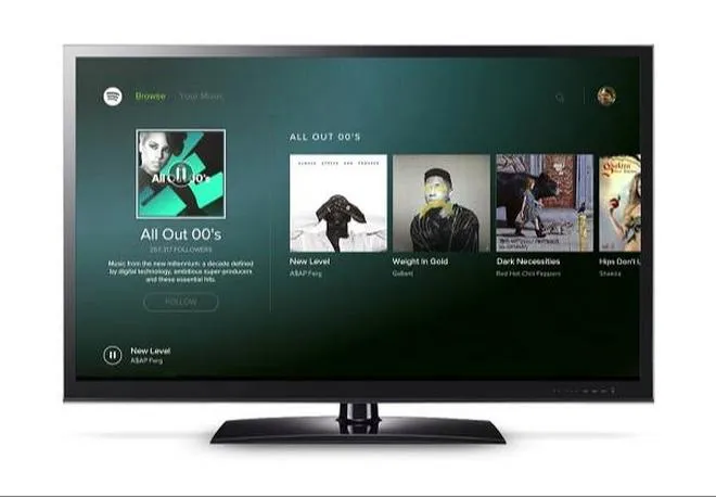 Spotify na smart TV