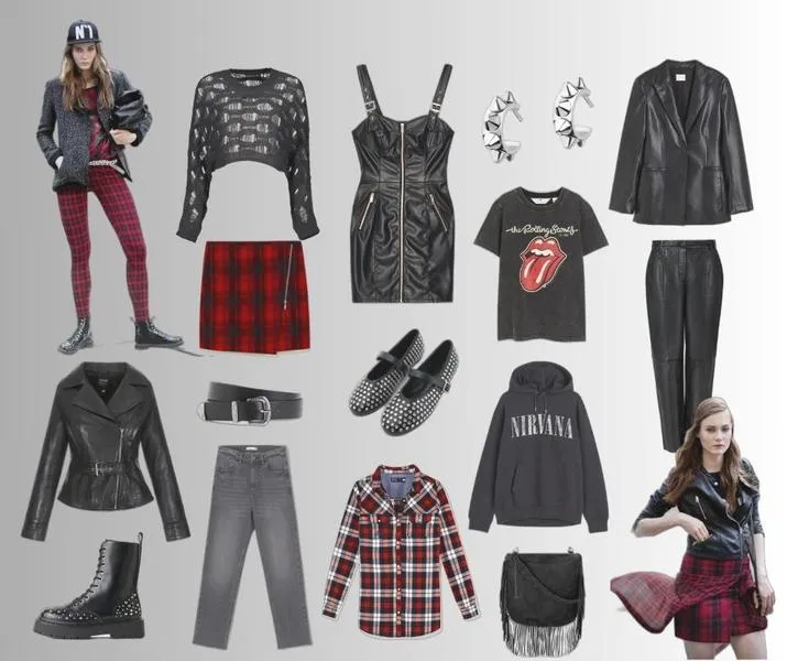Stylizacje na koncert rockowy