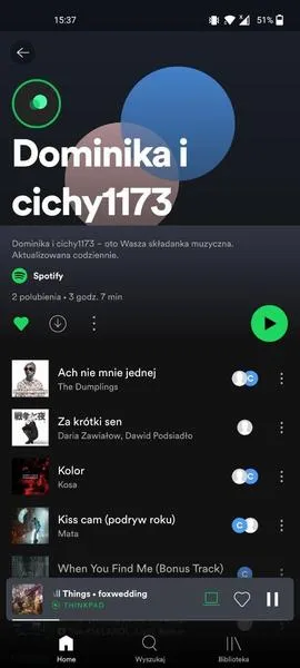 Tworzenie własnych playlist