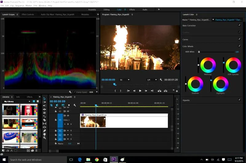 Wyciszanie muzyki w Premiere Pro